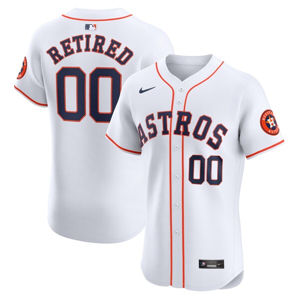 Houston Astros Nike Home Elite Pick-A-Player Retired Roster Jersey - White