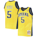 Jalen Rose Indiana Pacers 1999/00 Hardwood Classics Swingman Jersey - Gold