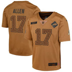 Josh Allen Buffalo Bills Nike Youth 2023 Salute To Service Limited Jersey - Brown