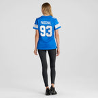 Josh Paschal Detroit Lions Nike Women's Team Game Jersey -  Blue