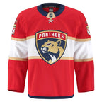 Florida Panthers  Home Authentic Pro Jersey - Red