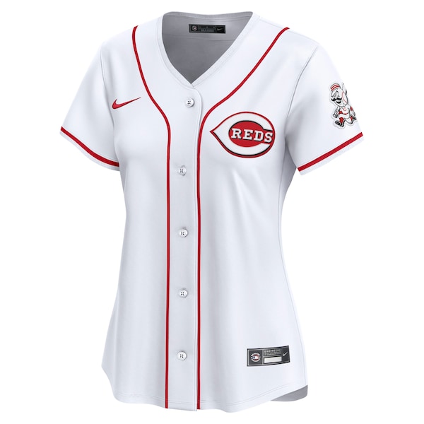 Cincinnati Reds Nike Women's Home Limited Jersey - White
