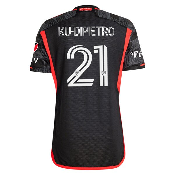 Theodore Ku-Dipietro D.C. United adidas 2024 The Icon Kit Authentic Player Jersey – Black