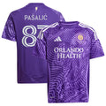 Marco Pašalić Orlando City SC adidas Youth 2025 Perfect Storm Replica Player Jersey - Purple