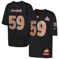 Nike Youth Super Bowl LIX Game Jersey - Black