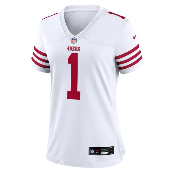 Deebo Samuel Sr San Francisco 49ers Nike Women's Game Jersey - White/Scarlet