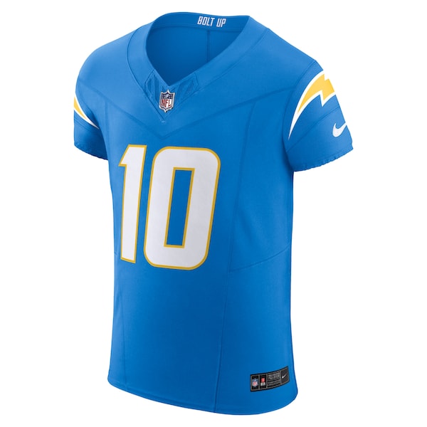 Justin Herbert Los Angeles Chargers Nike  Vapor F.U.S.E. Elite Jersey - Powder Blue