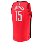 Reed Sheppard Houston Rockets  2024 NBA Draft Fast Break Player Jersey - Icon Edition - Red
