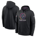 Pittsburgh Steelers Nike 2024 NFL Crucial Catch Club Pullover Hoodie - Black