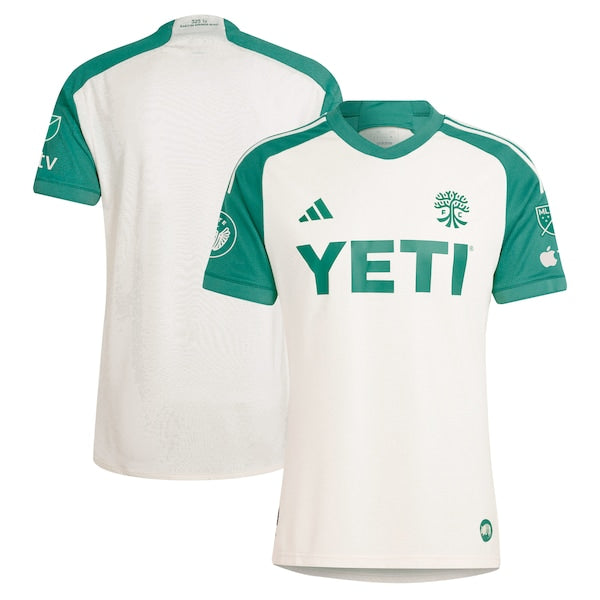 Austin FC adidas 2024 The Armadillo Kit Authentic Jersey - Tan