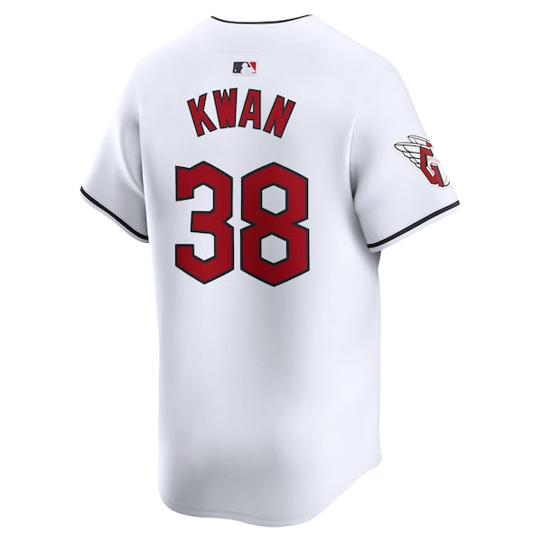 Steven Kwan Cleveland Guardians Nike Home Limited Player Jersey - White