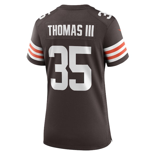 Charlie Thomas Cleveland Browns Nike Women's Team Game Jersey -  Brown