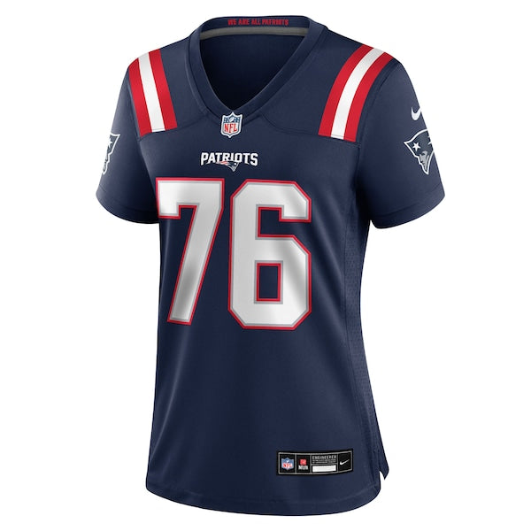 Morgan Moses New England Patriots Nike Women's Team Game Jersey -  Navy