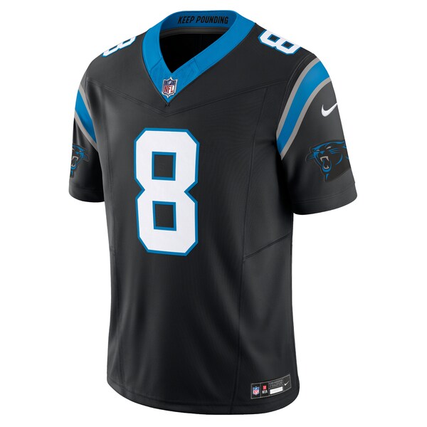 Jaycee Horn Carolina Panthers Nike Vapor F.U.S.E. Limited Jersey - Black/Blue
