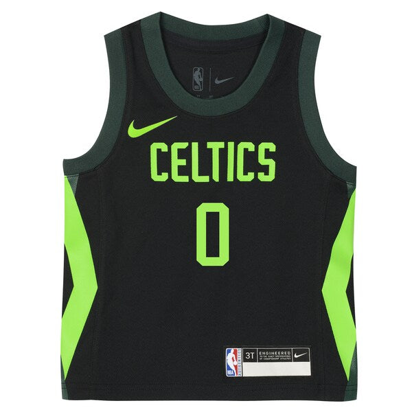 Jayson Tatum Boston Celtics Nike Preschool 2024/25 Swingman Player Jersey -  City Edition - Black