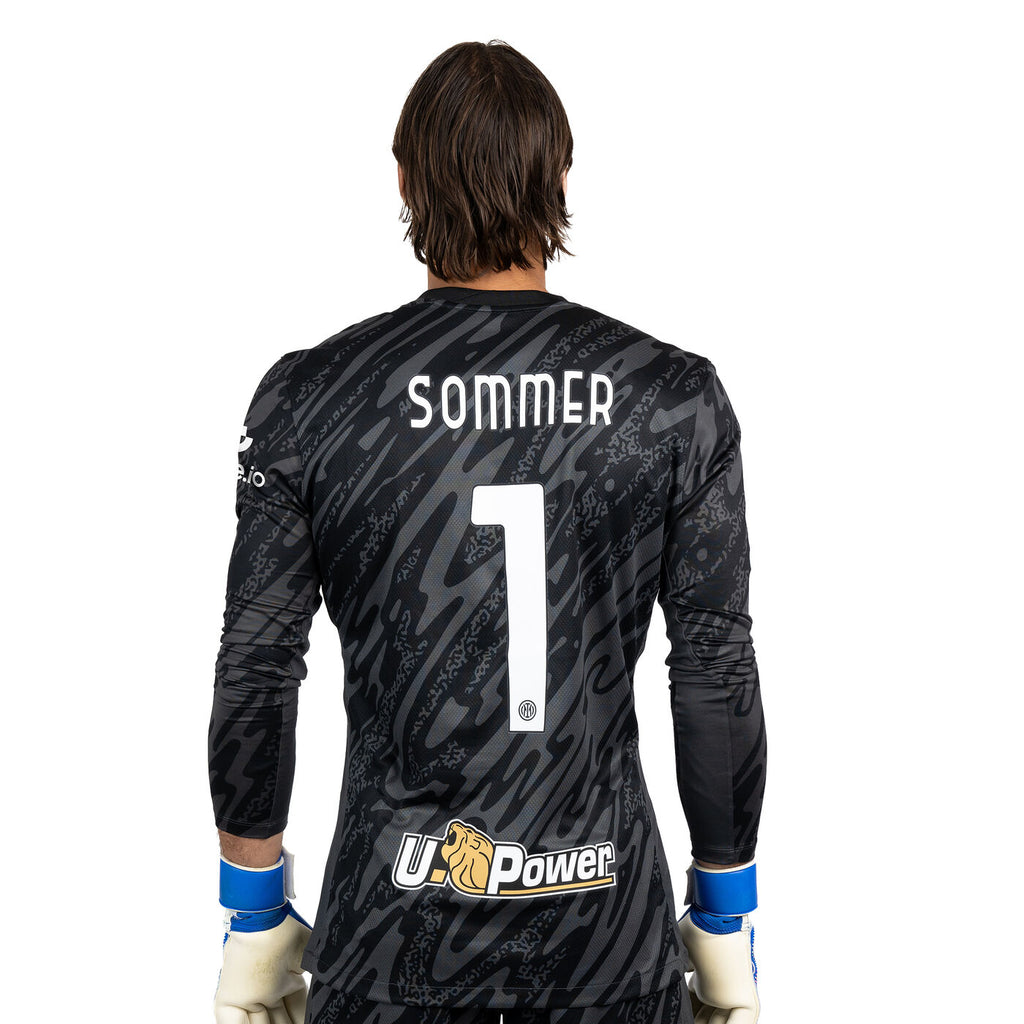 Inter Milan Nike 2024/25 Home Long Sleeve Goalkeeper Replica Jersey - Blue