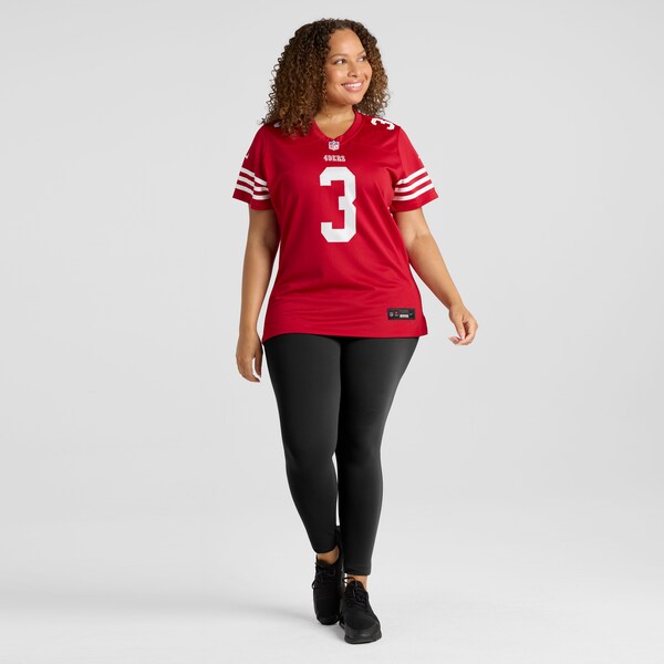 Mitch Wishnowsky San Francisco 49ers Nike Women's  Game Jersey -  Scarlet