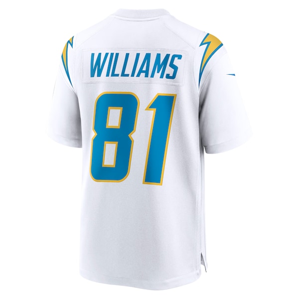 Mike Williams Los Angeles Chargers Nike Game Jersey - White/Blue/Navy/Royal