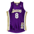 Kobe Bryant Los Angeles Lakers  Hall of Fame Class of 2020 #8 Authentic Jersey - Purple/Gold