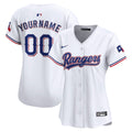 Texas Rangers Nike Women's Home Limited Custom Jersey - White