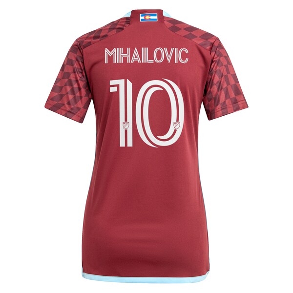 Djordje Mihailovic Colorado Rapids adidas Women's 2024 One Flag Kit Replica Player Jersey - Burgundy