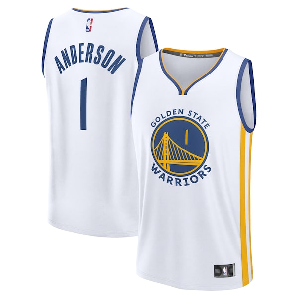 Kyle Anderson Golden State Warriors  Fast Break Replica Player Jersey - Association Edition - White