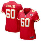 Hunter Nourzad Kansas City Chiefs Nike Women's  Game Jersey -  Red
