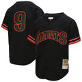 Matt Williams San Francisco Giants  1993 Authentic Batting Practice Jersey - Black
