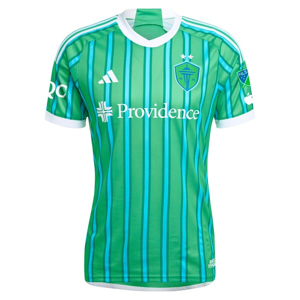 Cristian Roldan Seattle Sounders FC adidas 2024 The Anniversary Kit Authentic Player Jersey – Green