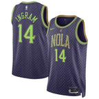 Brandon Ingram New Orleans Pelicans Nike Unisex 2024/25 Swingman Player Jersey - City Edition - Purple