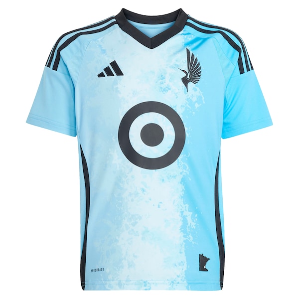 Joseph Rosales Minnesota United FC adidas Youth 2025 CONVERGENCE Replica Player Jersey - Blue