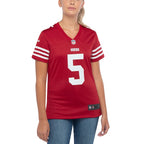 Trey Lance San Francisco 49ers Nike Women's Player Jersey - Scarlet/White