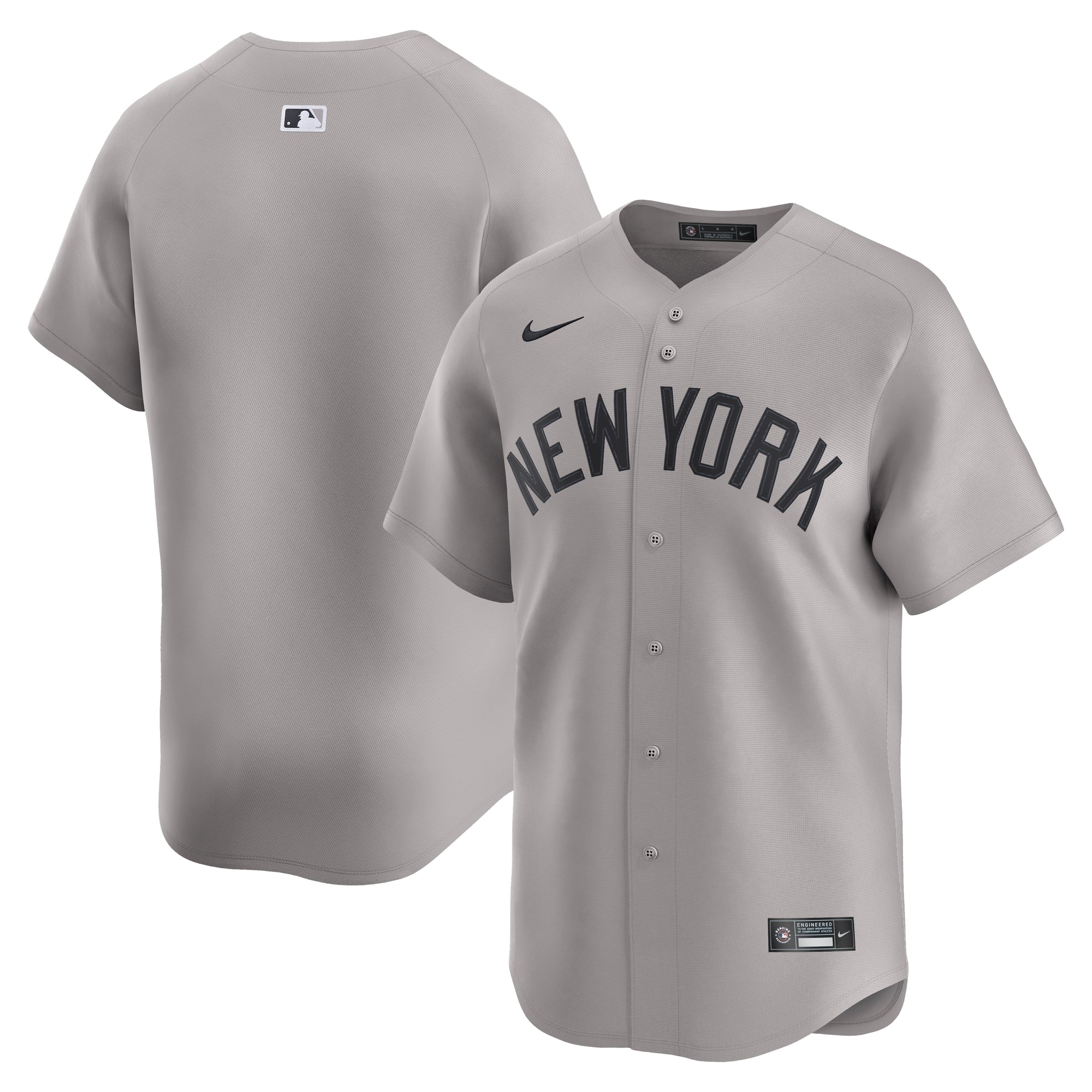 New York Yankees Nike Alternate Limited Jersey - Navy/Gray