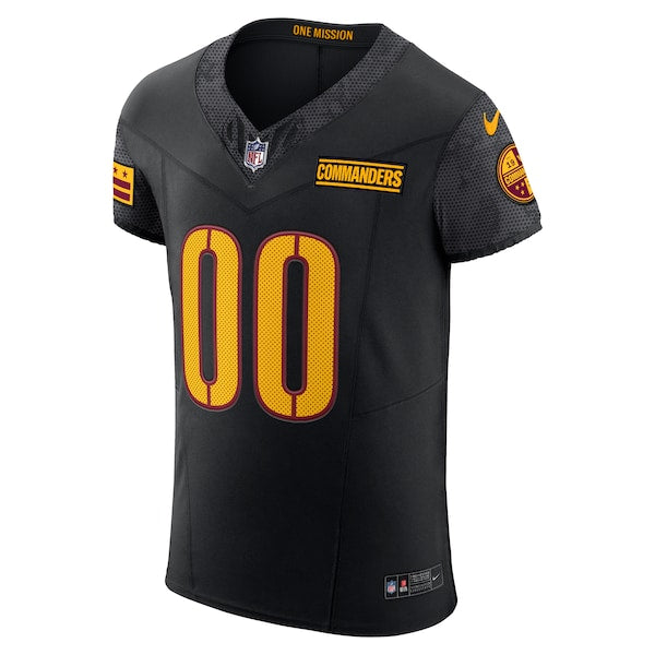 Washington Commanders Nike Alternate Vapor F.U.S.E. Elite Custom Jersey - Black
