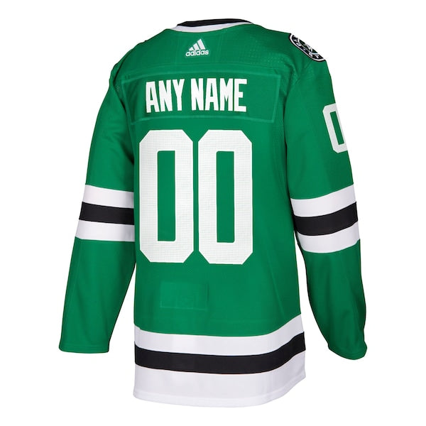 Dallas Stars adidas Authentic Custom Jersey - Kelly Green