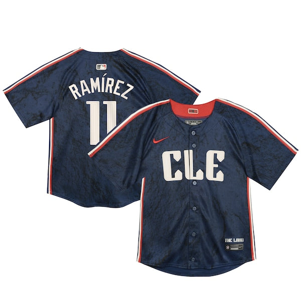 Jose Ramirez Cleveland Guardians Nike Toddler 2024 City Connect Limited Jersey - Navy