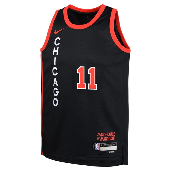 DeMar DeRozan Chicago Bulls Nike Youth  Swingman Replica Jersey - City Edition - Black
