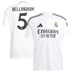 Jude Bellingham Los Merengues adidas 2024/25 Home Replica Player Jersey - White