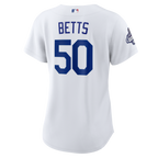 Mookie Betts Los Angeles Dodgers Nike Women's 2025 World Series Champions Home Replica Player Jersey - White