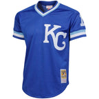 Bo Jackson Kansas City Royals Cooperstown Collection Big & Tall Mesh Batting Practice Jersey - Royal