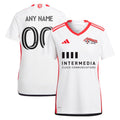 San Jose Earthquakes adidas Women's 2024 The 50 Kit Replica Custom Jersey - White
