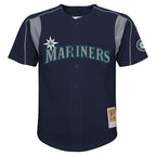 Felix Hernandez Seattle Mariners  Preschool Cooperstown Collection Batting Practice Jersey - Navy
