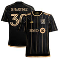 David Martinez LAFC adidas Youth 2024 Primary Replica Player Jersey - Black