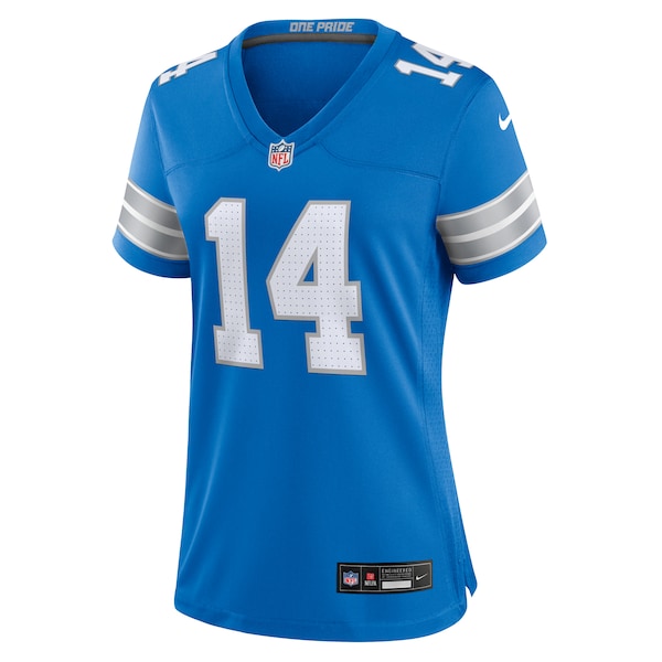 Amon-Ra St. Brown Detroit Lions Nike Women's Team Game Jersey - Blue/White