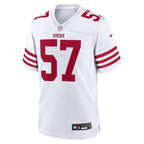 Dre Greenlaw San Francisco 49ers Nike Team Game Jersey -  White