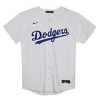Los Angeles Dodgers Preschool Home Blank Replica Jersey - White