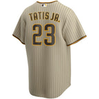 Fernando Tatis Jr. San Diego Padres Nike Alternate Replica Player Jersey - Tan/Brown/White