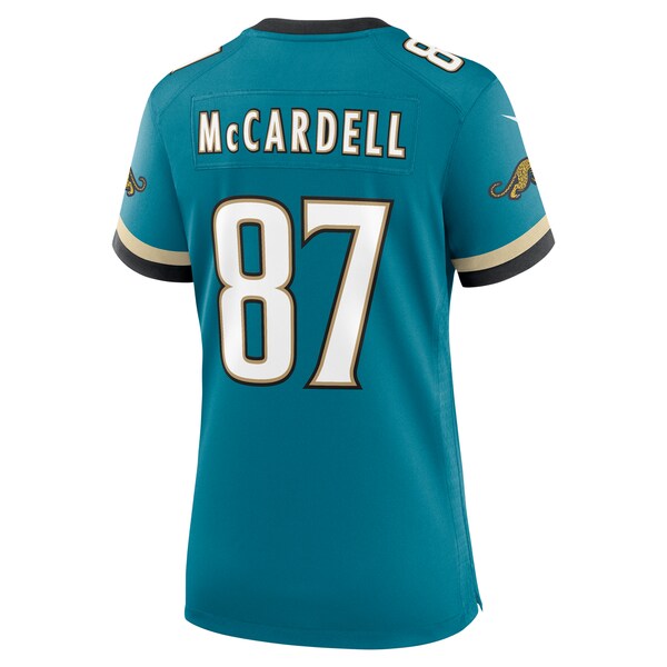 Keenan McCardell Jacksonville Jaguars Nike Women's Prowler Throwback Retired Player Game Jersey - Teal
