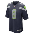 Coby Bryant Seattle Seahawks Nike Game Player Jersey - College Navy/Neon Green
