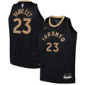 Fred VanVleet Toronto Raptors Nike Youth 2022/23 Swingman Jersey - City Edition - Black